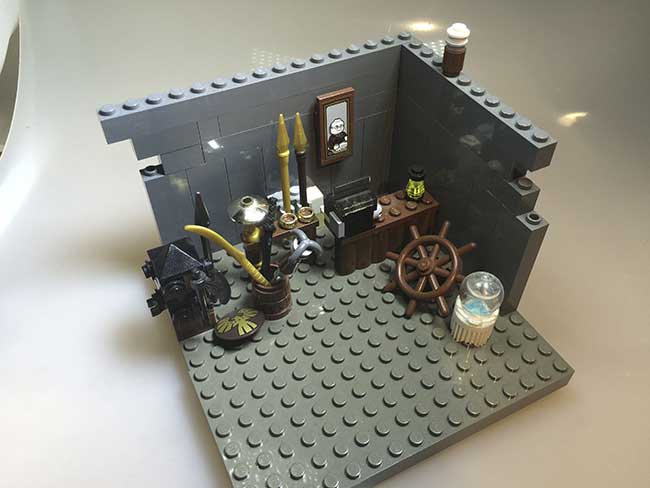 Lego comic stage