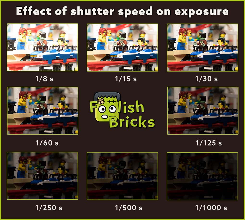 example shutter speed exposure lego photography
