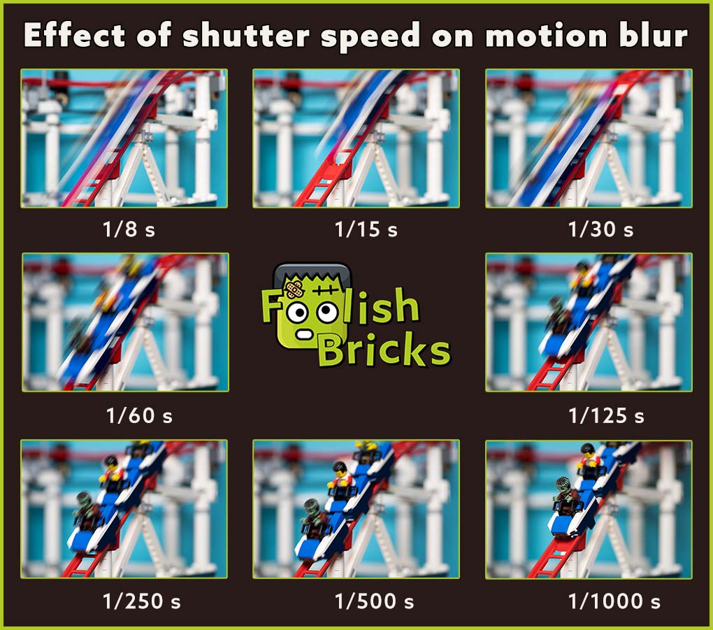 example shutter speed motion blur Lego photography ultimate guide